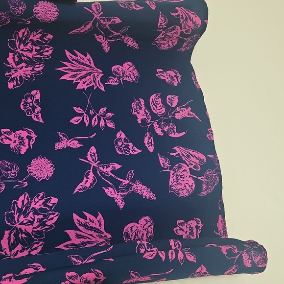 Blue Rain Pink Floral Long Sleeve Dress - Picture 5 of 6